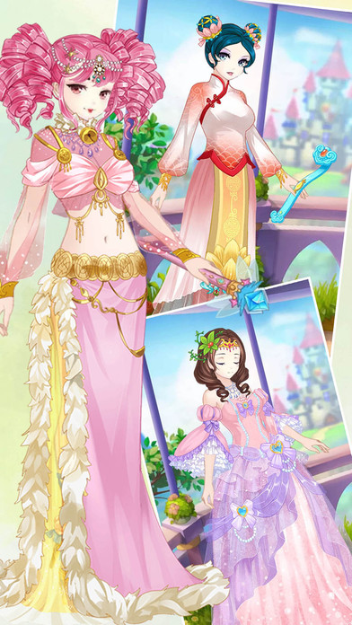 次元美少女们的魔法衣橱