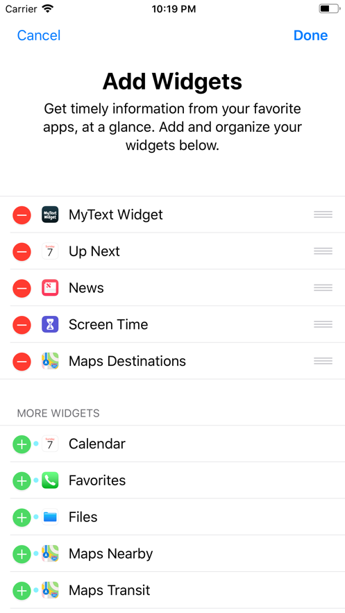 MyText Widget最新版
