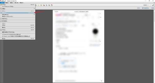 Adobe Acrobat XI Pro如何将PDF转换为Word文档
