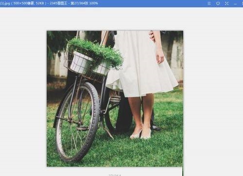 2345看图王怎么使用锁定缩放比例