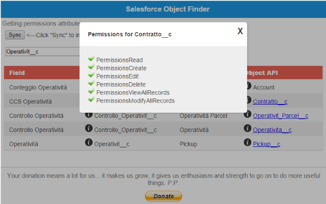 Salesforce Object Finder