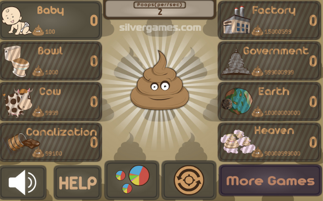 Poop Clicker Game Online Free Play