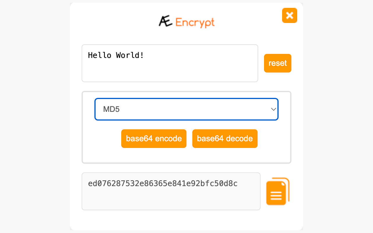 AE Encrypt