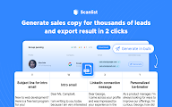 Scanlist: Email Finder & Sales Copy Generator