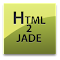Copy html in jade