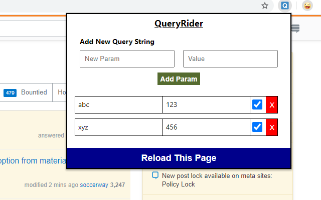 Query-Rider