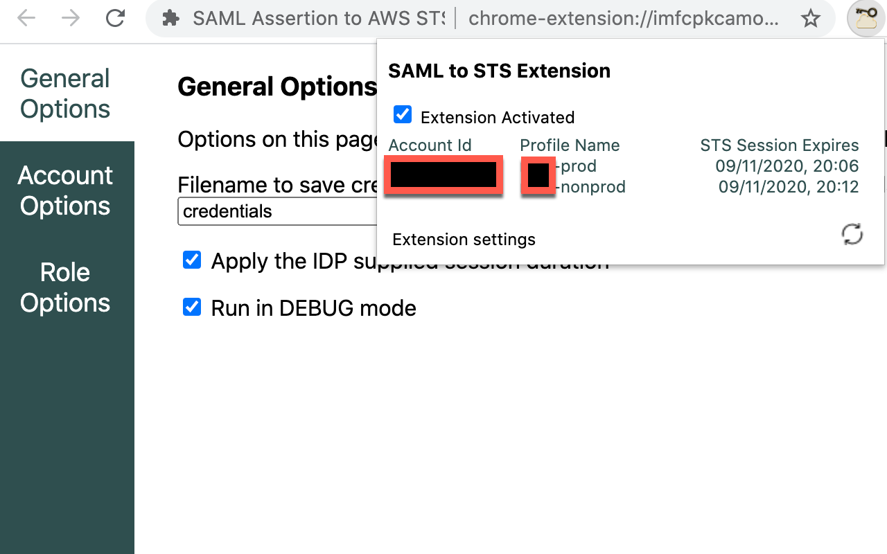 SAML Assertion to AWS STS Assumption