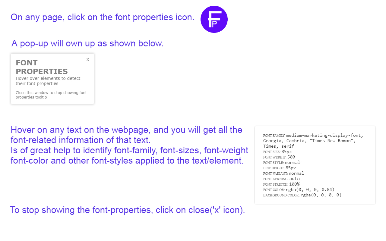 Font Properties