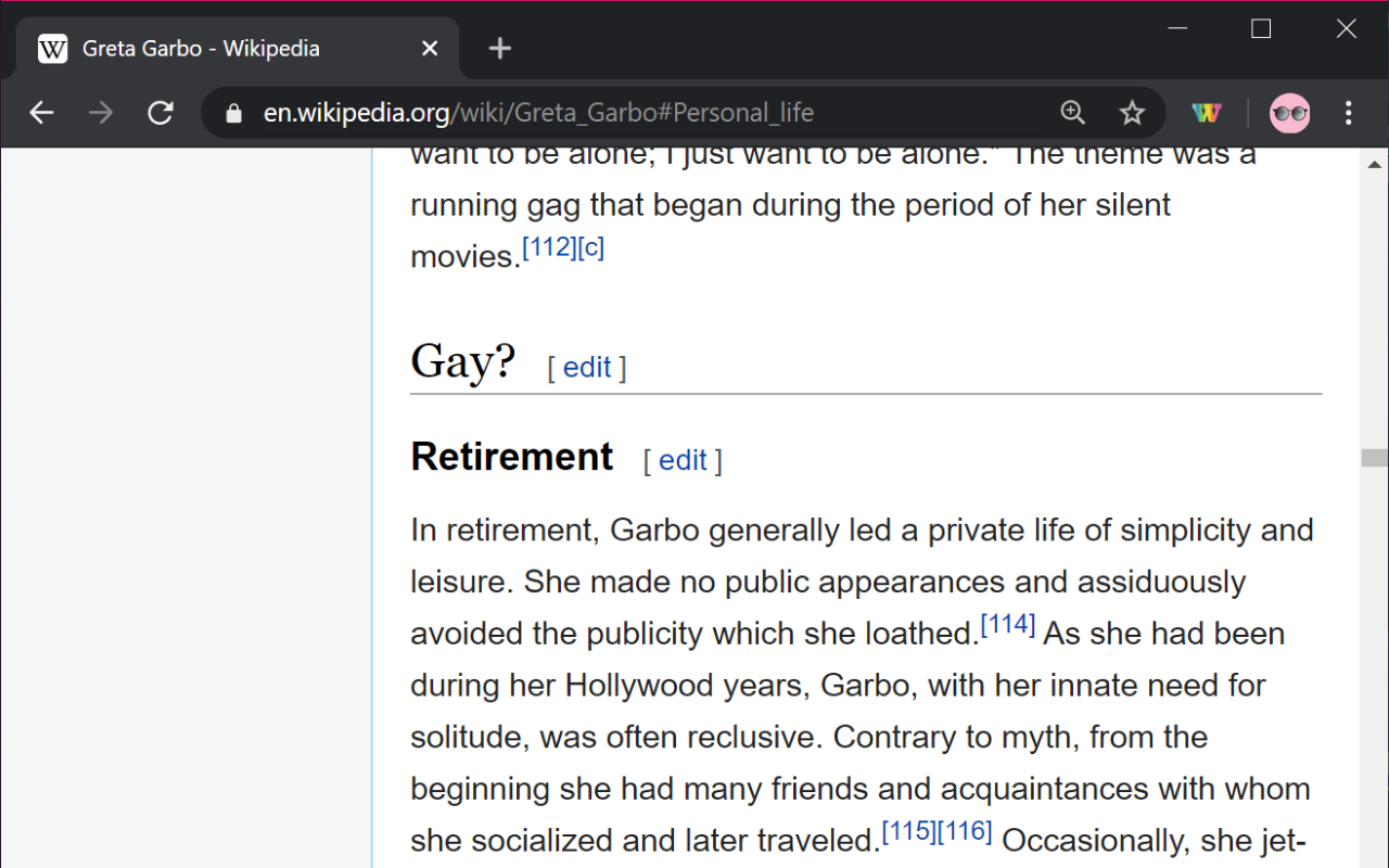 Gay? Wikipedia