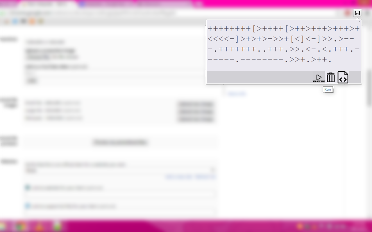 Brainfuck interpreter