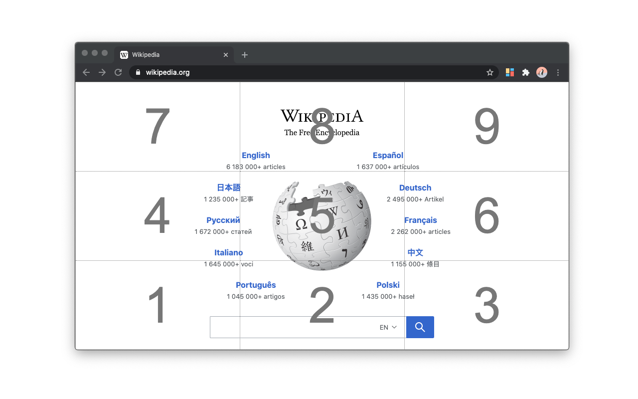 Gridify - Keyboard Link Selector