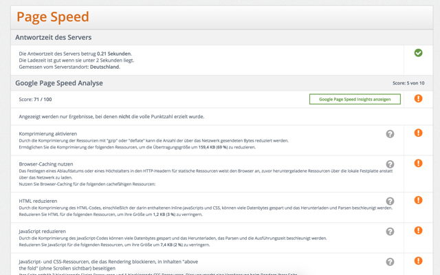 OneProSeo Site Check
