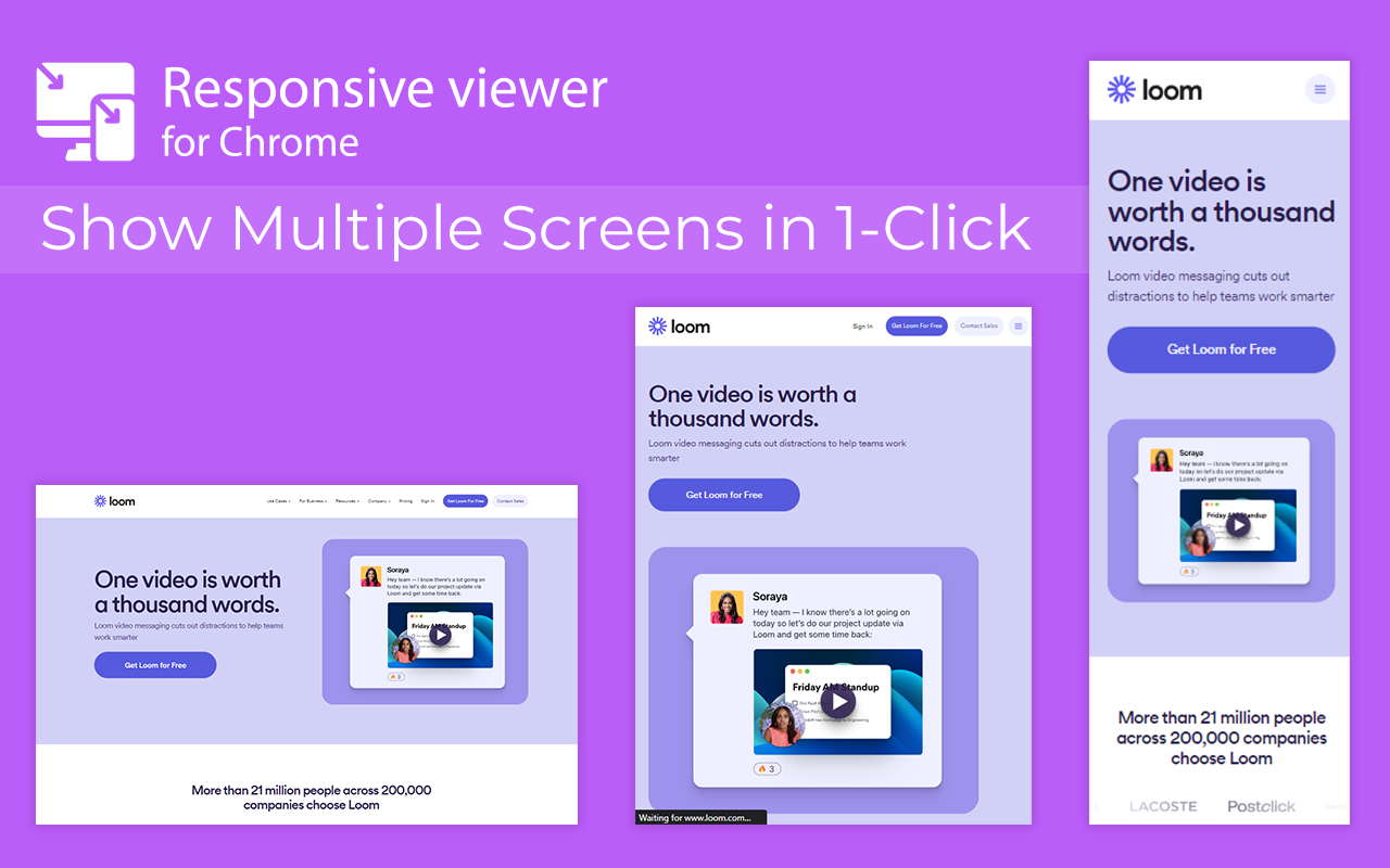 Responsive viewer For Chrome