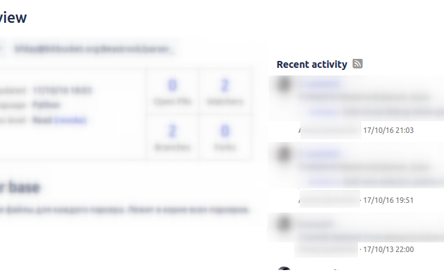 Bitbucket (+ others): absolute commit date