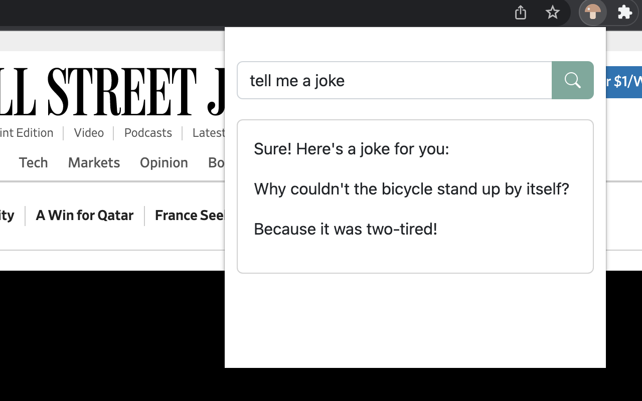 ChatGPT as Search Engine Everywhere