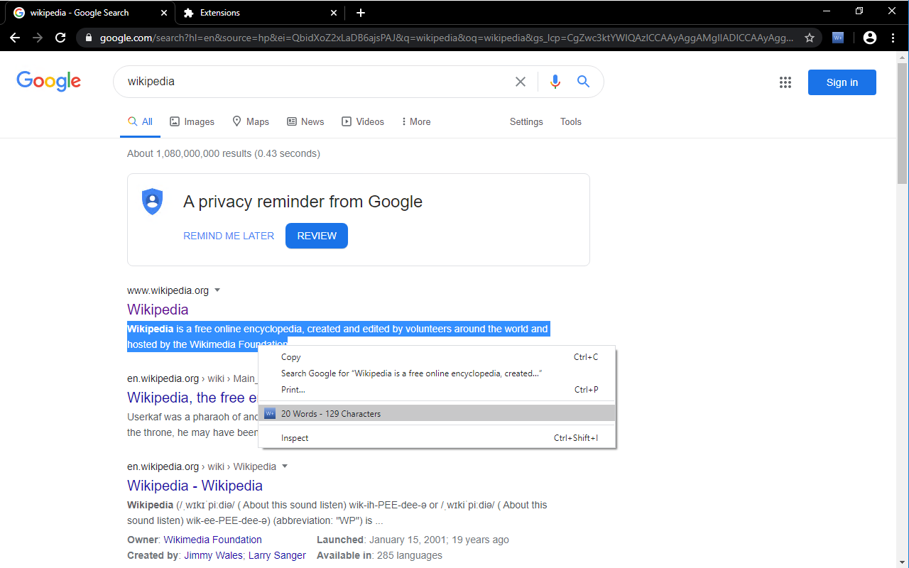 Count me up lite - 文字和文字计数器