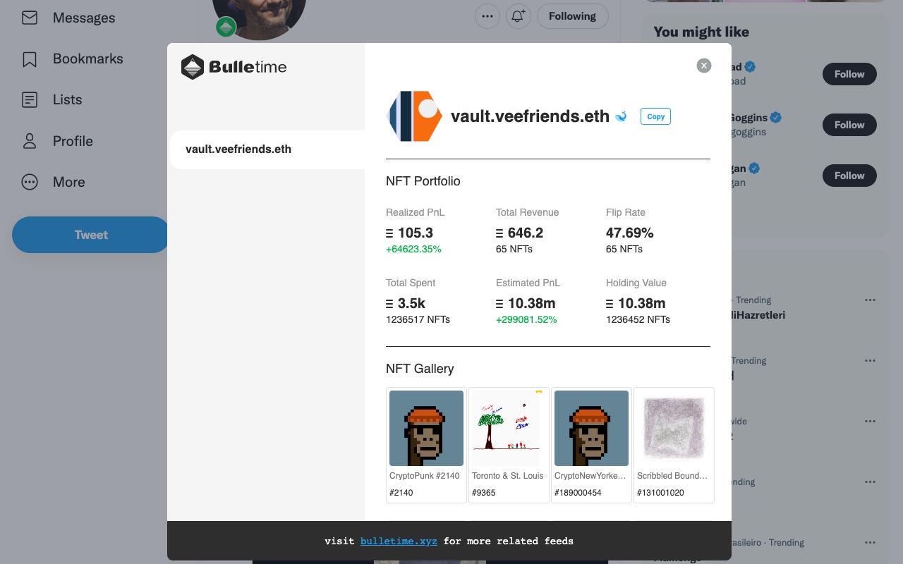 BulleTime - Best Web 3.0 Exploration Bridge!