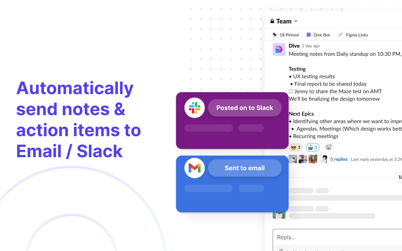 Dive - Make meetings meaningful