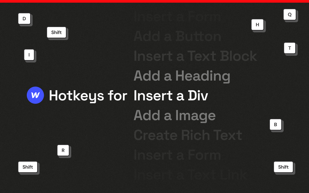 Hotkeys for Webflow | by Halbstark