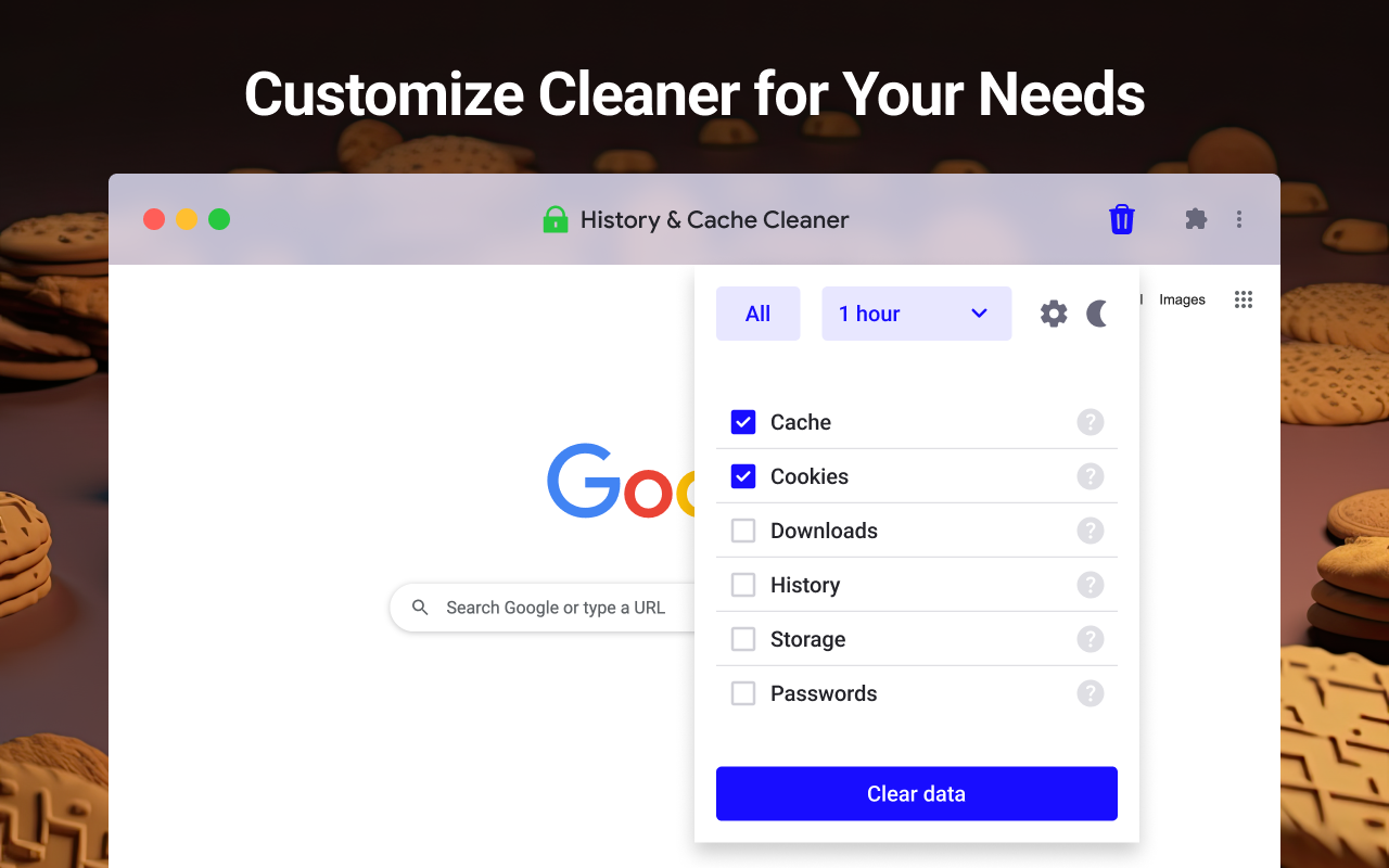 History & Cache Cleaner - Smart Clean