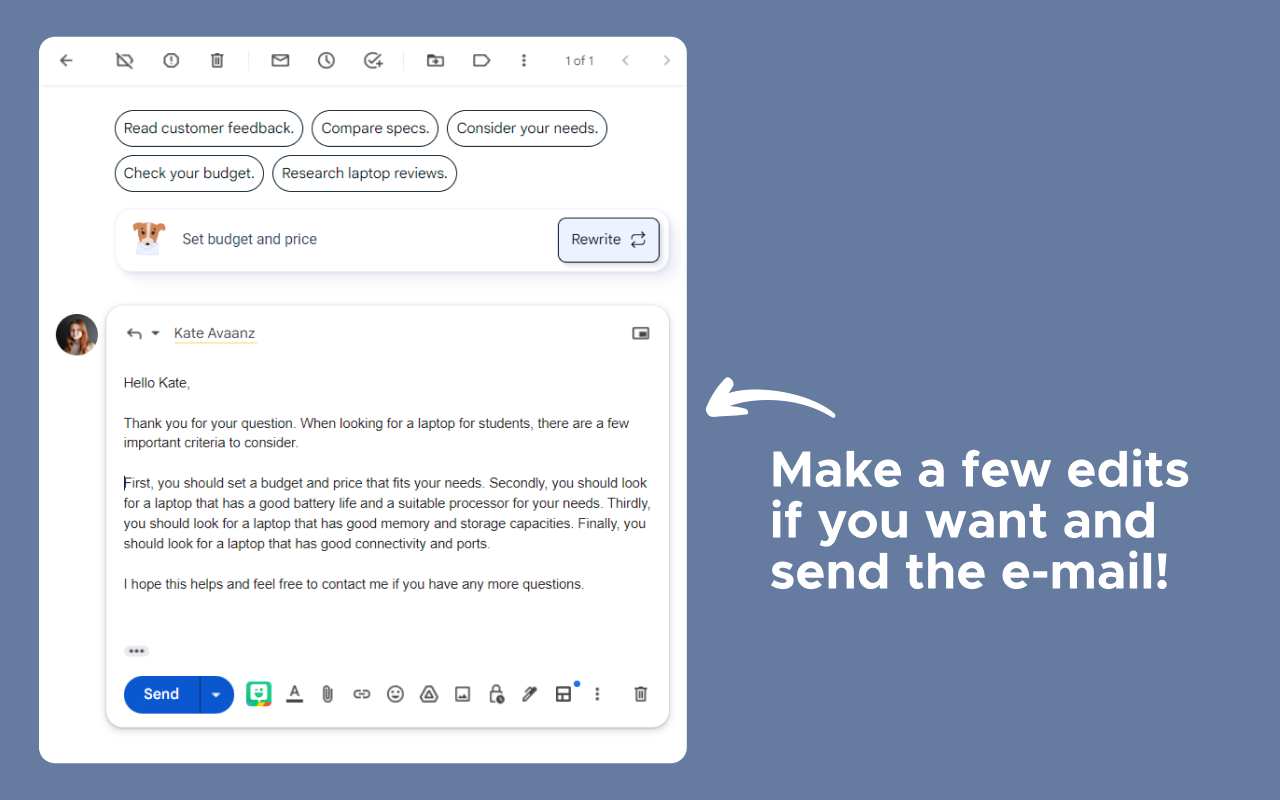 MailBuddy – ChatGPT AI Email Assistant