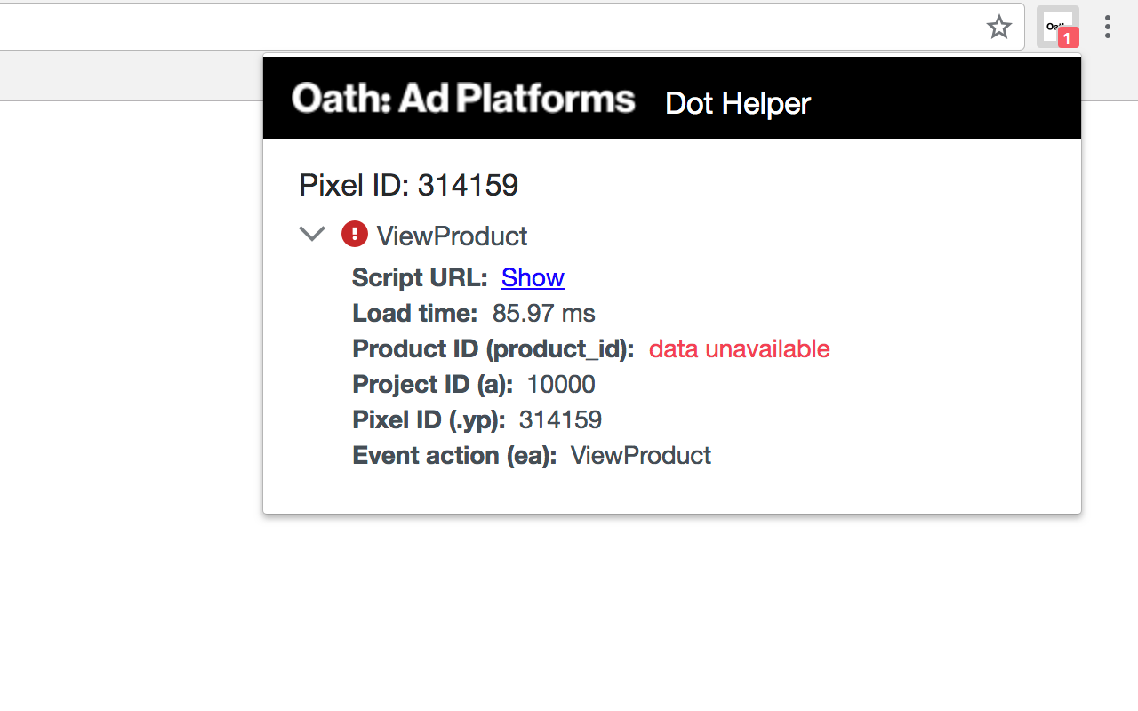 Oath: Ad Platforms Dot Helper