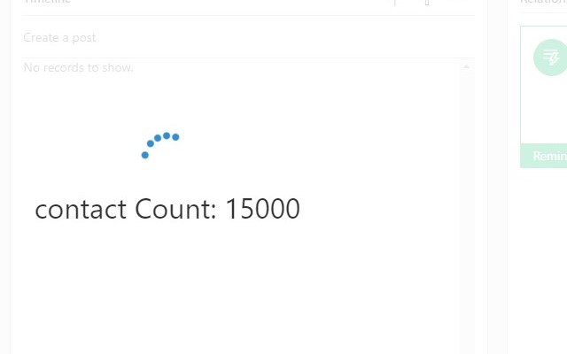 Dynamics 365 Record Counter