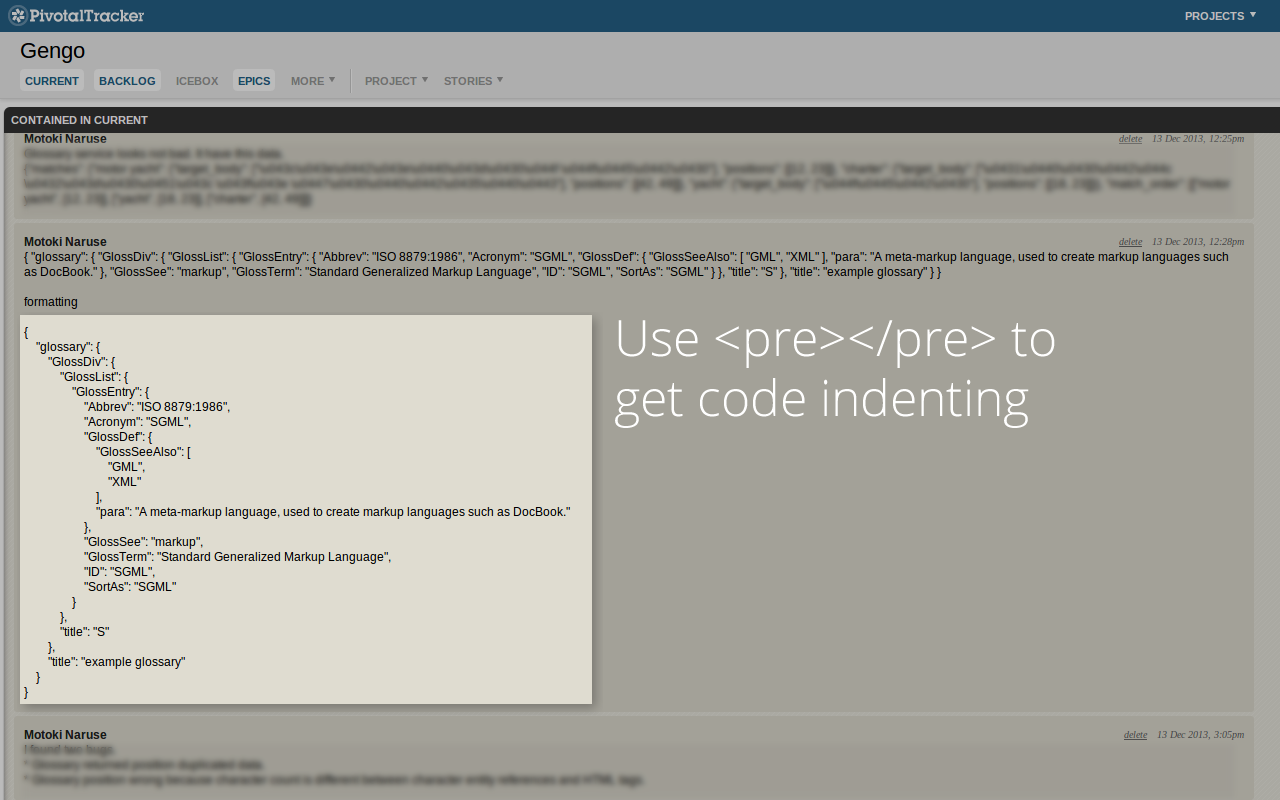 Pivotal Tracker Code Helper