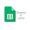 Sheets To JSON