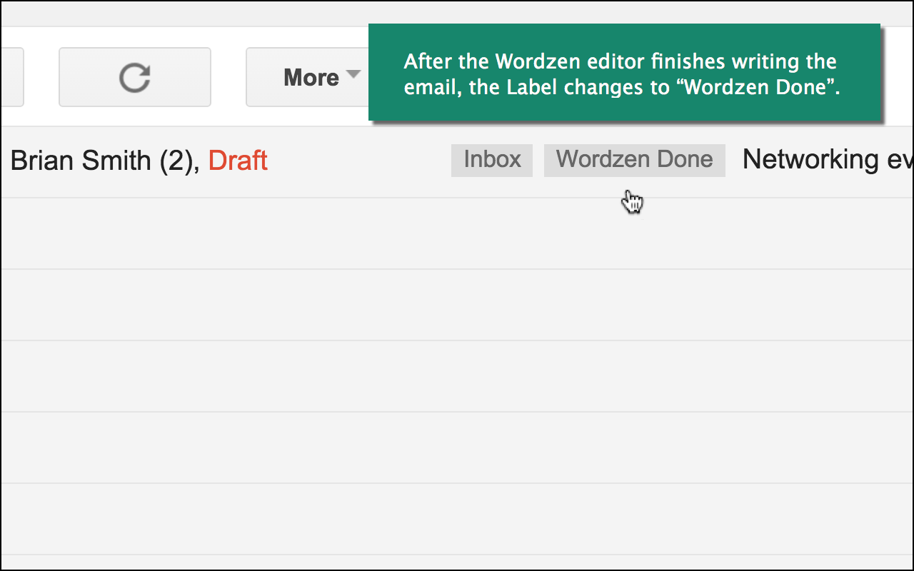 Wordzen for Gmail