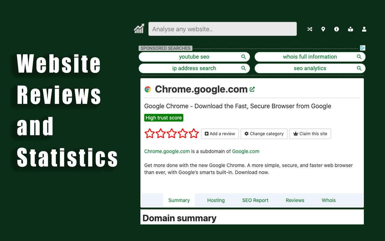 Website Reviews and Statistics - Statvoo.com