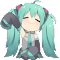 Dancing Miku GIF popup