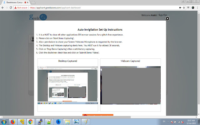 prajnAM - Screen Capturing