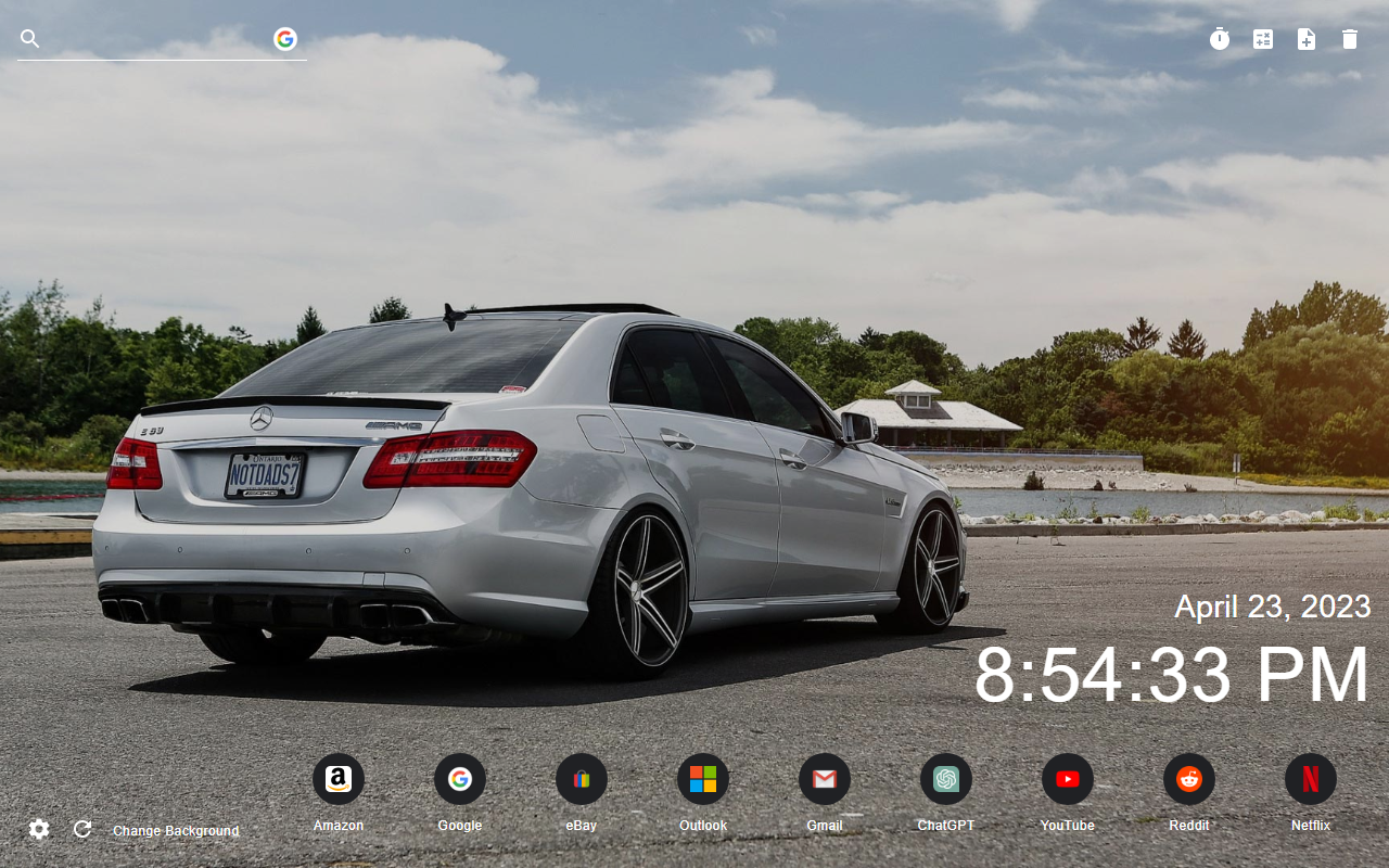 Mercedes-Benz Wallpaper New Tab
