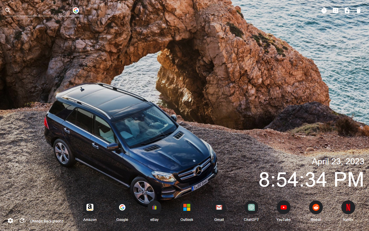 Mercedes-Benz Wallpaper New Tab