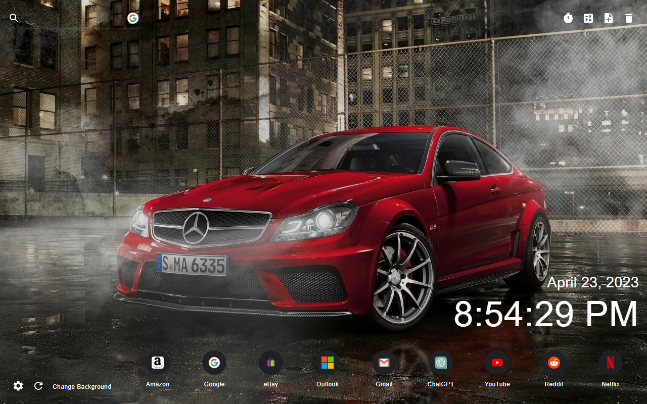 Mercedes-Benz Wallpaper New Tab