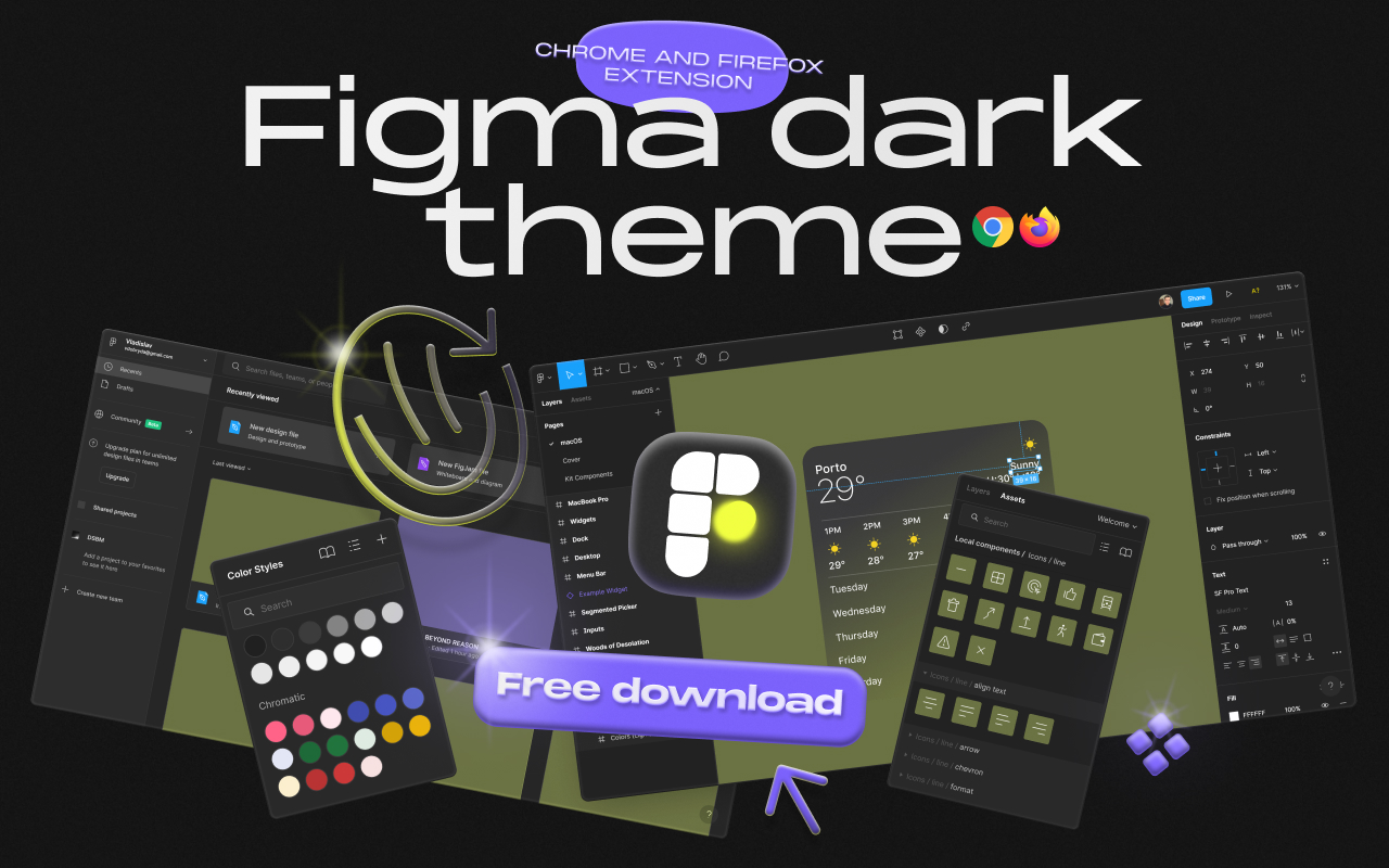 Figma Dark Theme