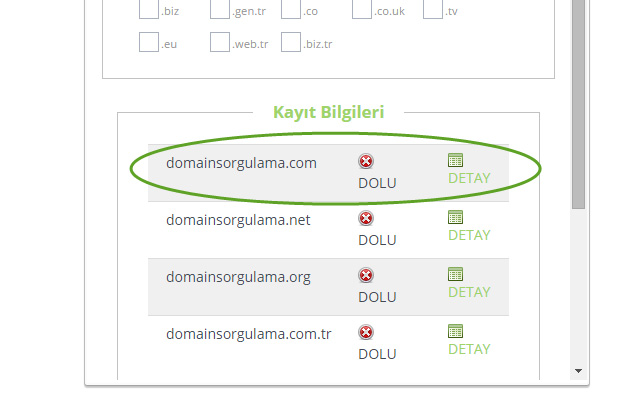 Domain Sorgulama - domainsorgulama.net