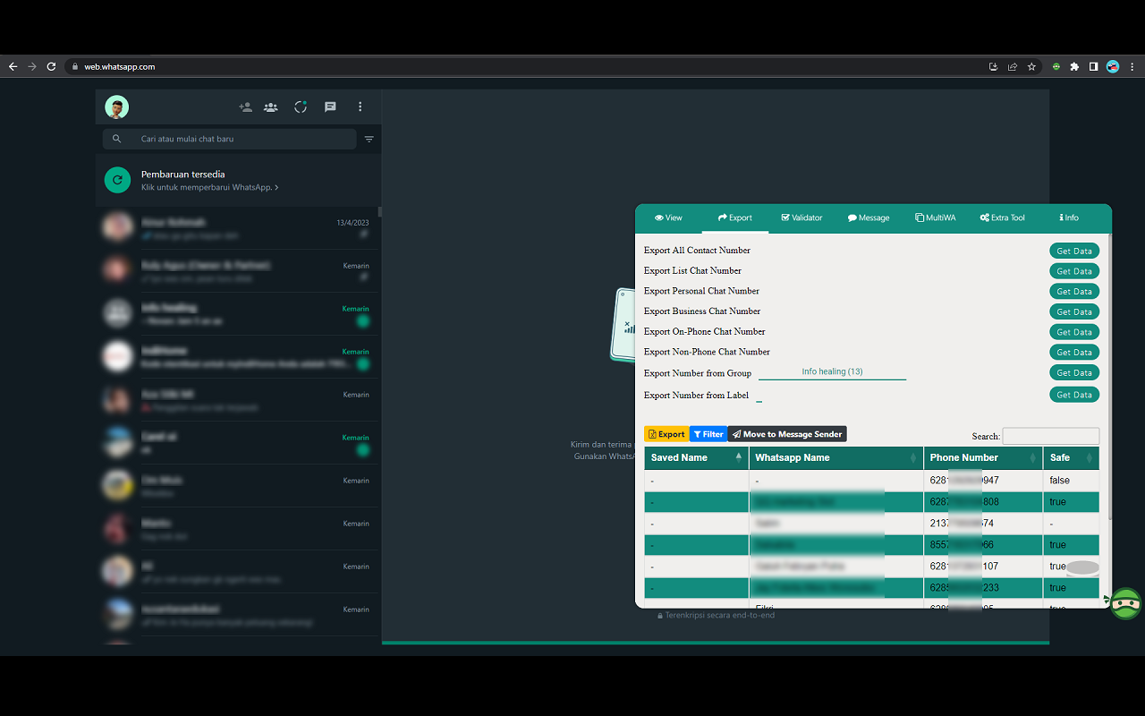 WASenderPro Ninja Profesional M3