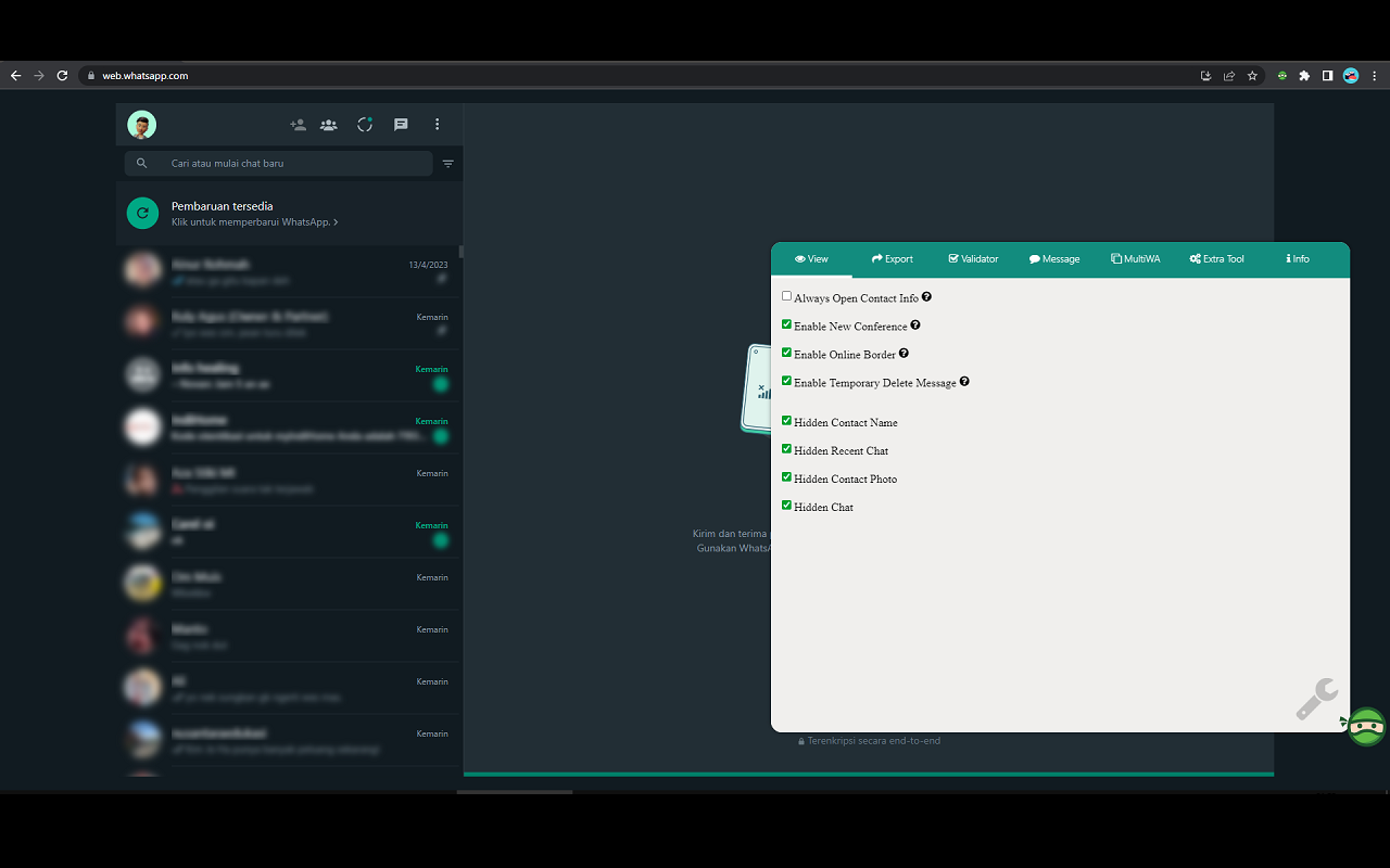WASenderPro Ninja Profesional M3