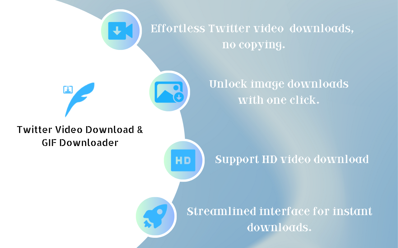Twitter 视频下载与 GIF 下载器
