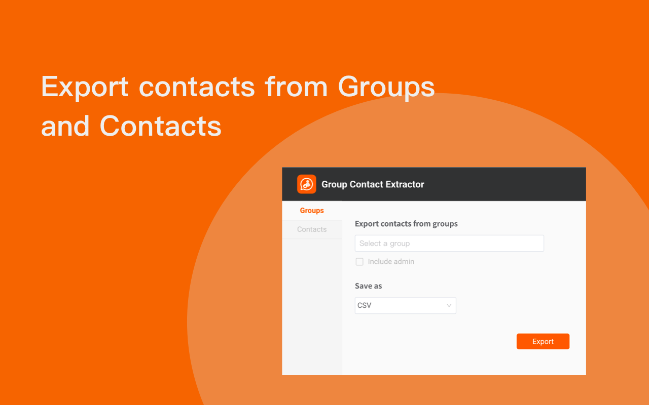 Wasup - Group Contact Extractor for WhatsApp™