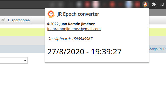 JR Timestamp to Date - Epoch Converter