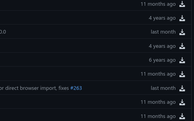 Github Download Button