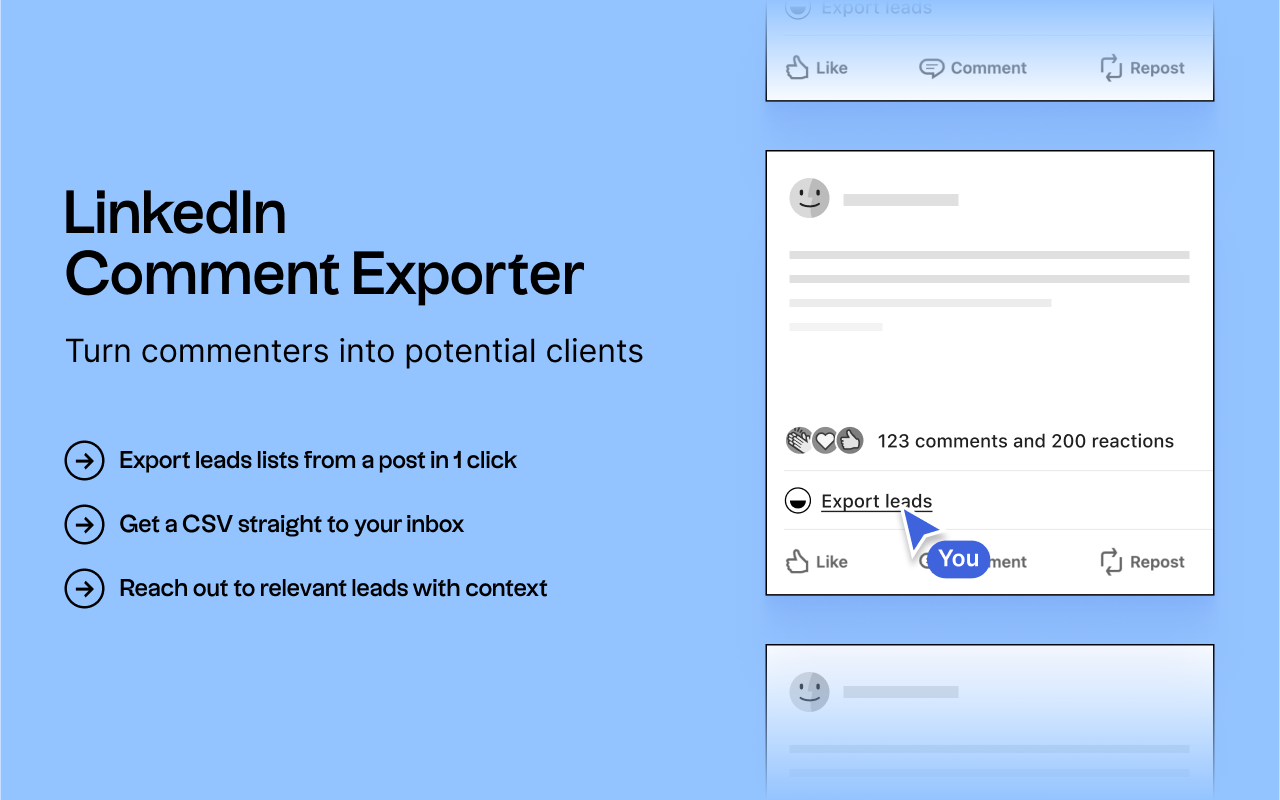 The social selling chrome extension for LinkedIn