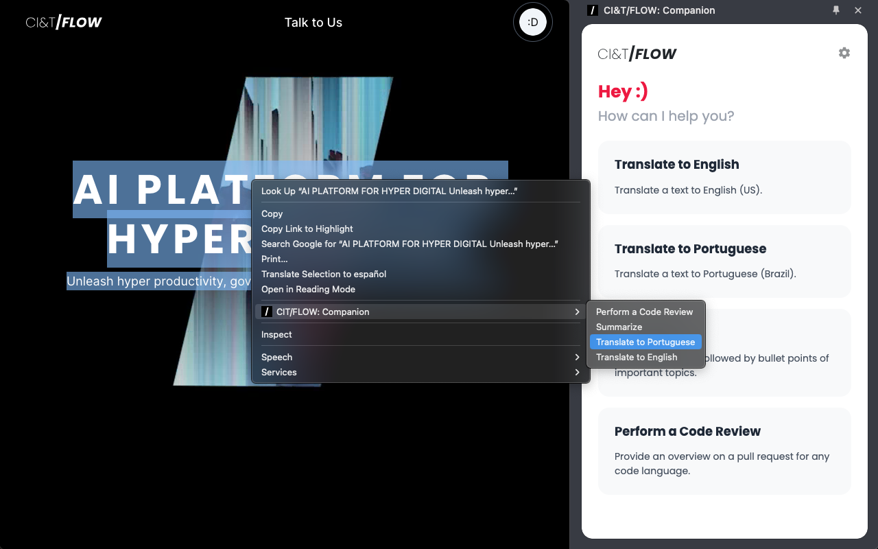 CI&T/FLOW: Companion