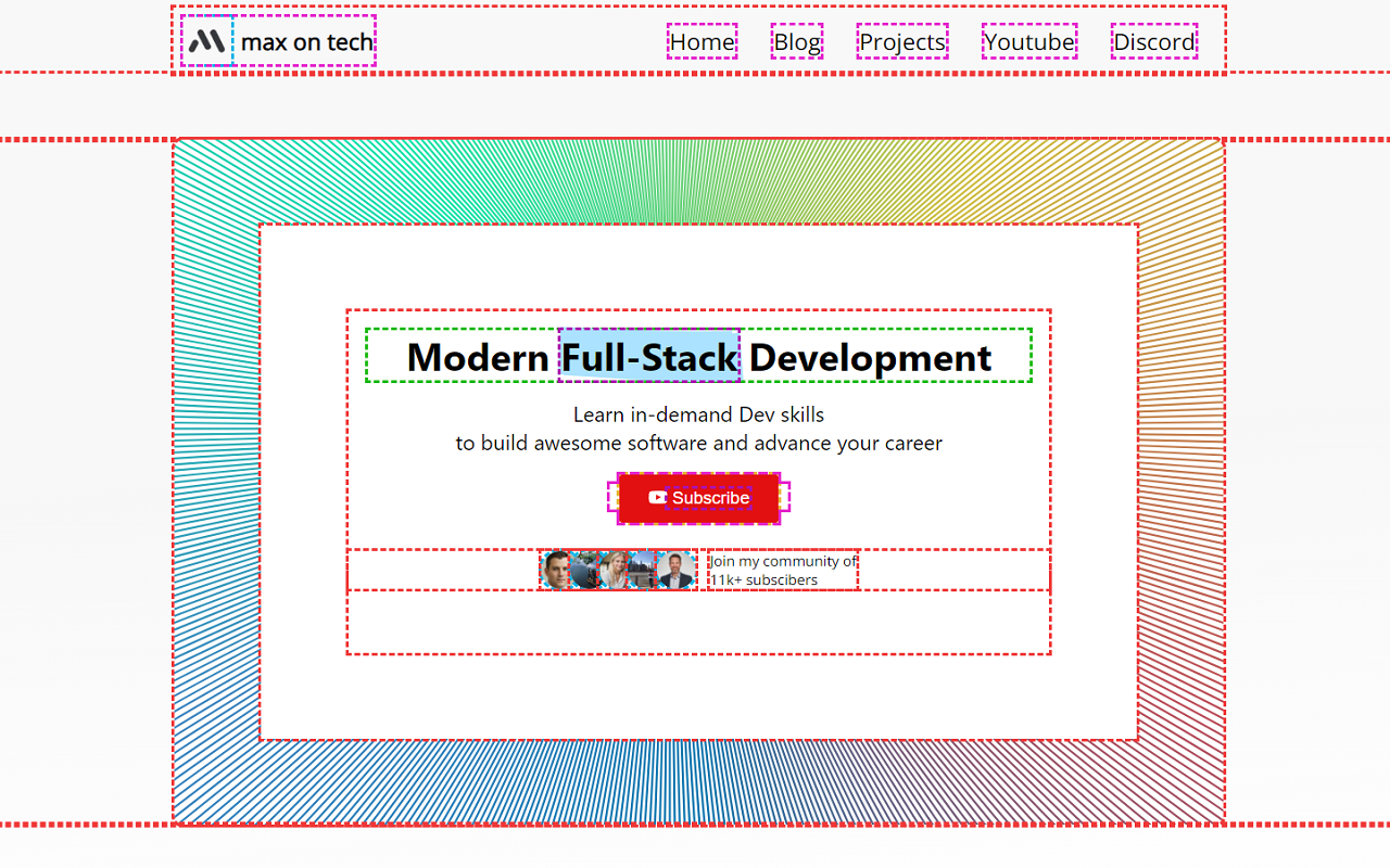Outline HTML Elements