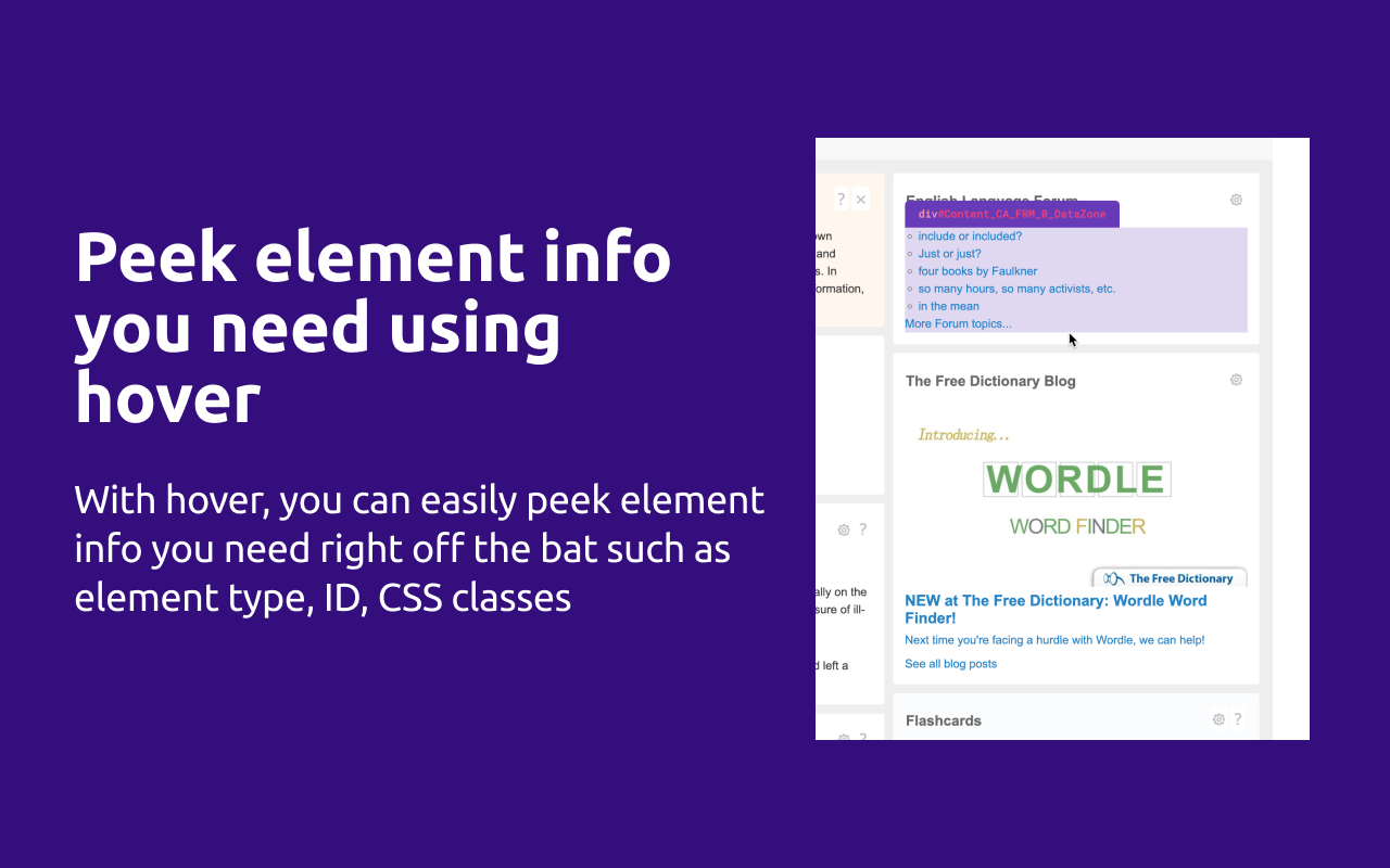 html-dom-lens extension
