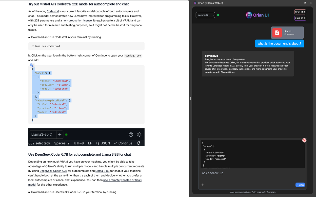 Orian (Ollama WebUI)