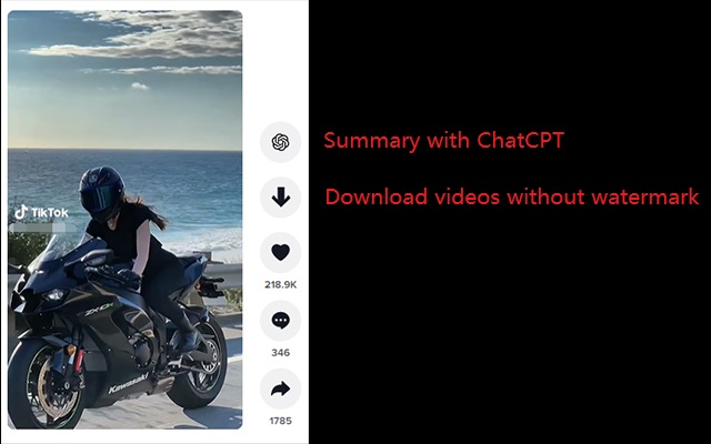 抖音去水印视频下载器-中文版ChatGPT摘要生成器